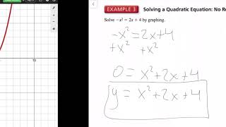 Solving Quadratic Equations by Graphing (9.2 Big Ideas Math - Algebra 1)