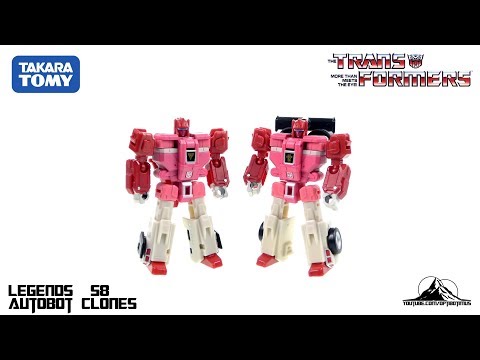 Optibotimus Reviews: TakaraTomy Transformers Legends LG58 AUTOBOT CLONES (FASTLANE and CLOUDRAKER)