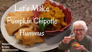 Spicy Pumpkin Chipotle Hummus