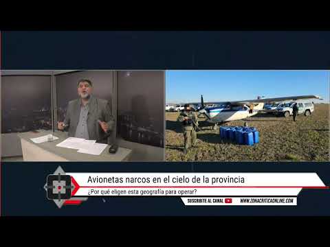 Avionetas narco en el cielo de la provincia. 25 6 26