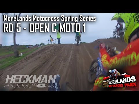 2018 Morelands Motocross Spring Series - Rd5 OPEN C Moto 1 - On-Board