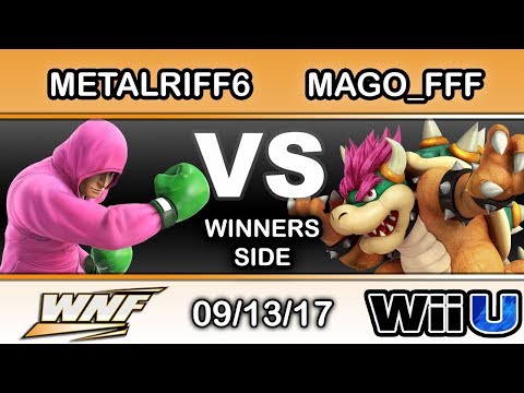 WNF 3.6 - HP | Metalriff6 (Little Mac) Vs. NSD | Mago_FFF (Bowser) Winners Side