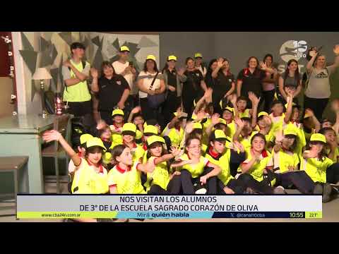 Escuela Sagrado Corazón de Oliva en Canal 10