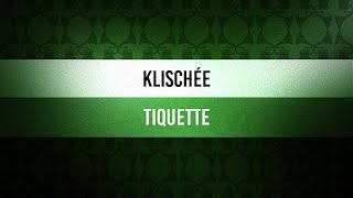 ♫ Wednesday Swingood | Klischée - Tiquette