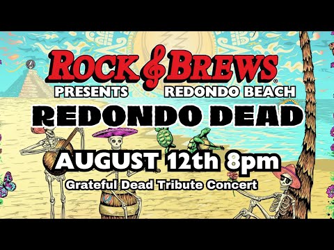 Redondo Dead - 12 de agosto de 2023 ao vivo em concerto no Rock & Brews em Redondo Beach, CA