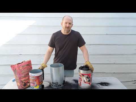 The Biggest Charcoal Chimney in the World: The Chimney of Insanity XL from BBQ Dragon