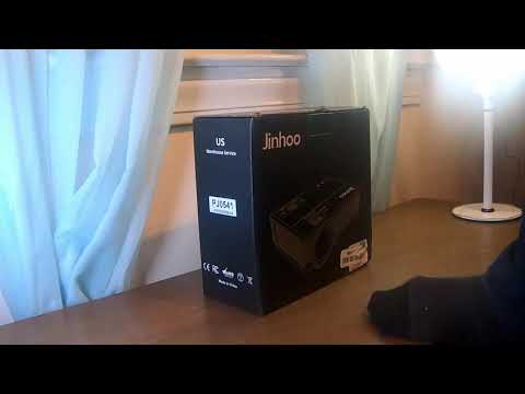 Jinhoo projector Unboxing