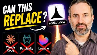 Can this replace Claude Code, Perplexity, and Lovable? (Rocket.new)