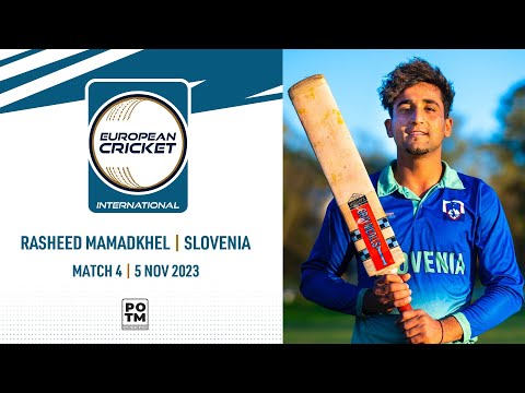POTM: R.Mamadkhel - CRO vs SVN | Highlights | ECI Croatia-Slovenia, 2023 | 5 Nov 2023 | ECI23.149
