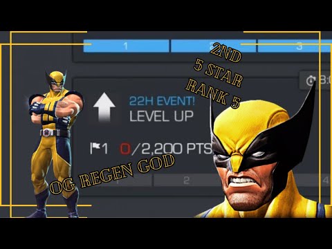 Regen God OG! 2nd 5 Star, Rank 5. Marvel Contest of Champions.