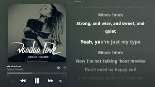 Ariana Grande - Voodoo Love (Karaoke Instrument)