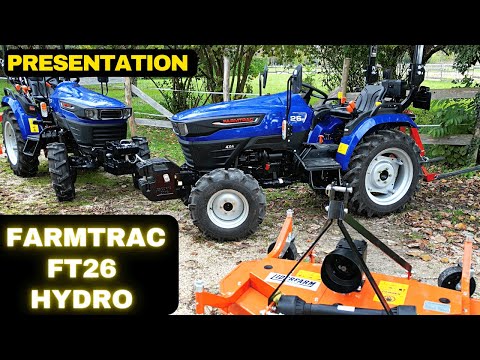 Farmtrac FT26 Hydrostatic Tractor