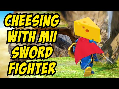 All Of My Mii Swordfighter Cheese In One Video - Smash Ultimate