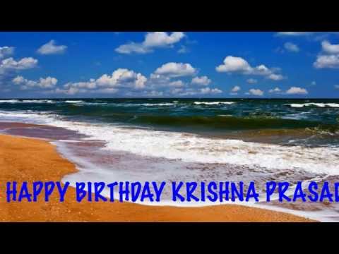 KrishnaPrasad   Beaches Playas - Happy Birthday