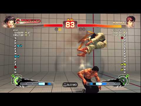 elist_ [Makoto] vs. Accelerator60 [Fei Long] | SSF4 Arcade Edition