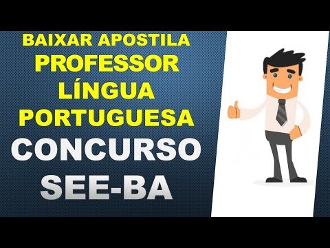 Apostila PROFESSOR - LÍNGUA PORTUGUESA - SEE BA 2018