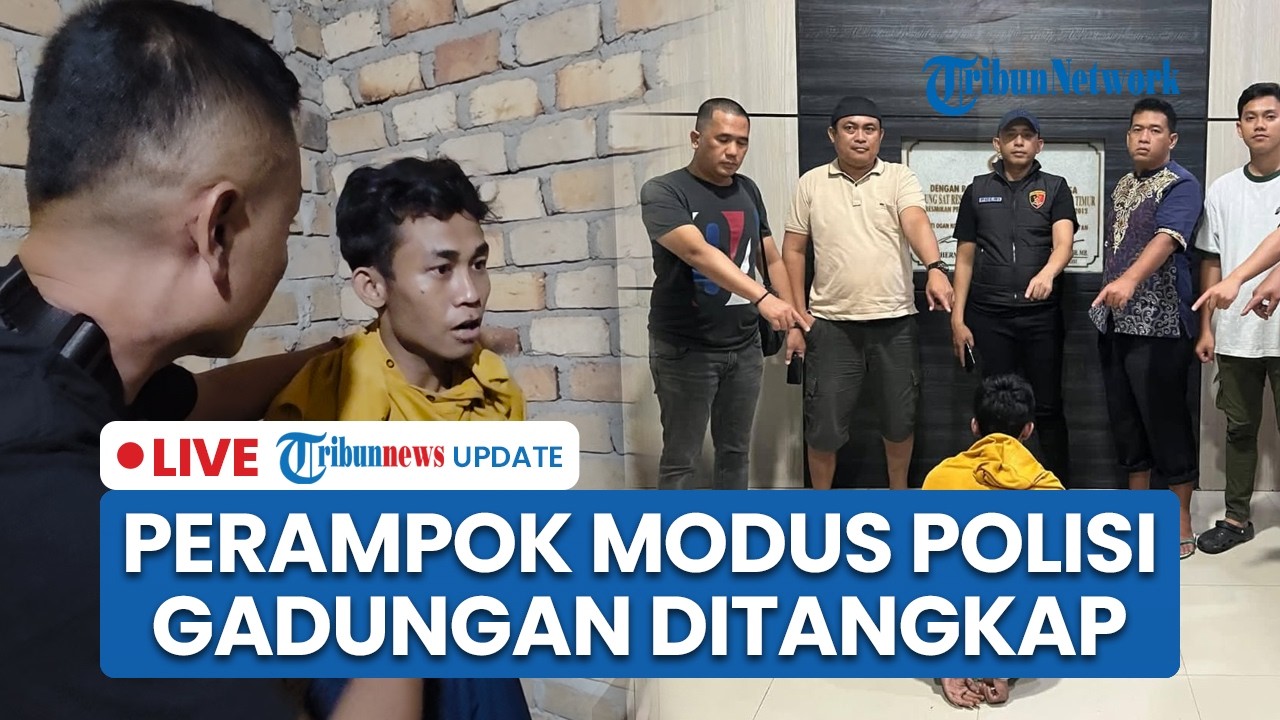 LIVE: Ngaku Jadi Polisi, Pemuda di OKU Timur Ditangkap usai Rampok Pengendara hingga Ancam Ditembak