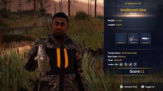 Diamond's Peak Map Challenge 1 - Catch A Bronze Rank Smallmouth Bass - COTW : The Angler