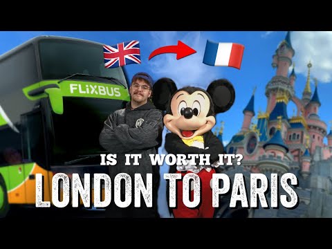 OVERNIGHT on a FlixBus to Disneyland Paris!