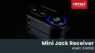 Bluetooth přijímač s 3.5 mm mini jackem, AMIO