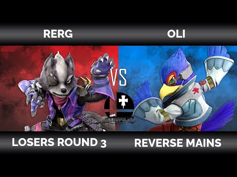 MetroSmash #9: Ultimate Reverse Mains – Losers R3 — Rerg (Wolf) vs Oli (Falco)