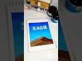Sabr Calligraphy Painting Art