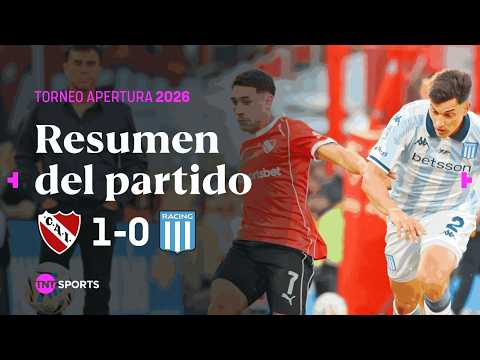 Video: INDEPENDIENTE le ganó el CLÁSICO a RACING con GOL DE ÁVALOS