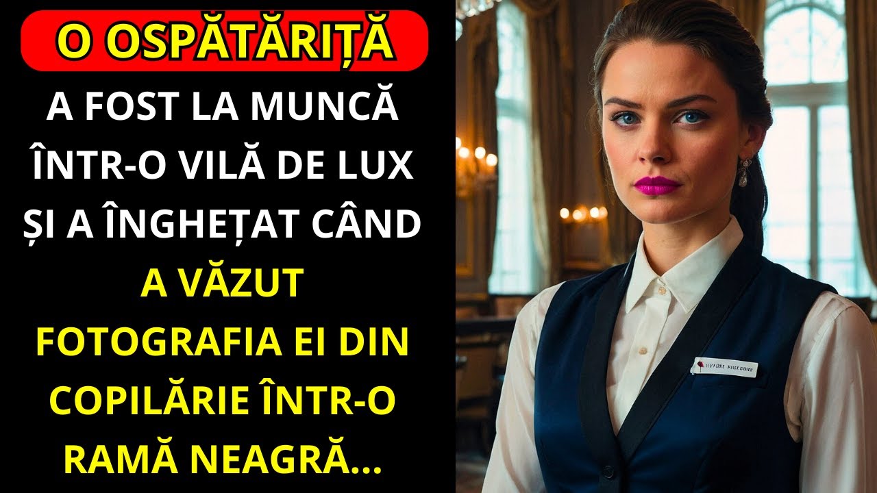 CHELNERIȚA A ÎNMĂRMURIT CÂND A VĂZUT FOTOGRAFIA EI DIN COPILĂRIE ÎNTR-UN TABLOU ÎNTR-O VILĂ LUXOASĂ