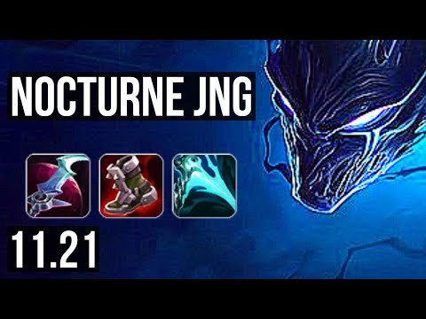 NOCTURNE vs NUNU (JNG) | 1.2M mastery, 7/3/12 | EUW Diamond | 11.21