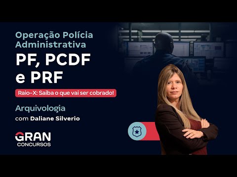 Administrative Police Operation PF, PCDF and PRF - Archival X-ray