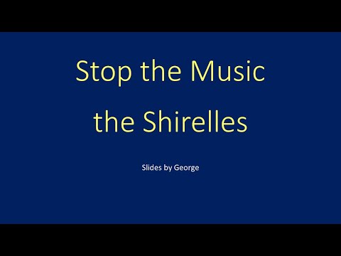 Stop The Music - The Shirelles