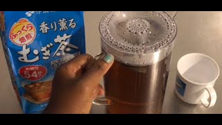 How I Make Japanese Mugicha : Roasted Barley Tea