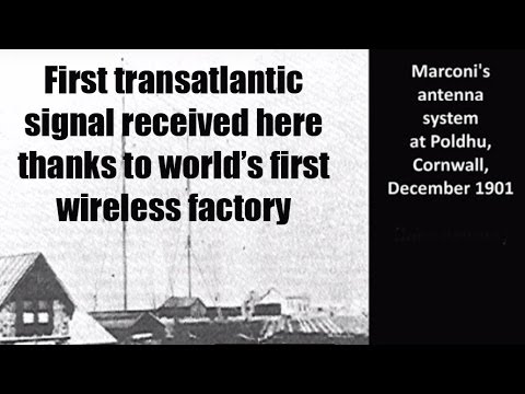 CRHnews - First transatlantic signal thanks to Marconi's Hall Street factory