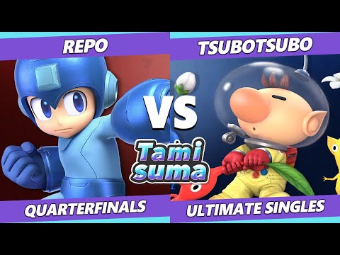 TAMISUMA 159 SSBU - Repo (Mega Man) Vs. Tsubotsubo (Olimar) Smash Ultimate Quarterfinals