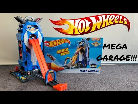 Трек Хот Вилс Мега-гараж Автотрек Hot Wheels Mega Garage Playset GWT34 FTB68 Mattel Оригинал - фото 1 - id-p2056084207