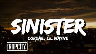 Cordae - Sinister (Lyrics) ft. Lil Wayne