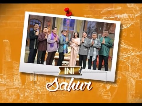 Ini sahur 28 Mei 2017(Bedu,Winda viska,Jessica veranda)full episode