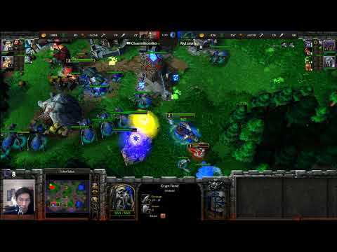 Chaemiko (HU) vs Luna (UD) - WarCraft 3 - Spiders as far as the eye can see! - WC3098