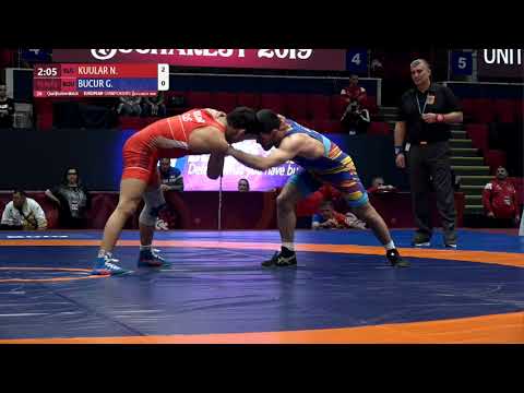 Qual. FS - 65 kg: N. KUULAR (RUS) v. G. BUCUR (ROU)