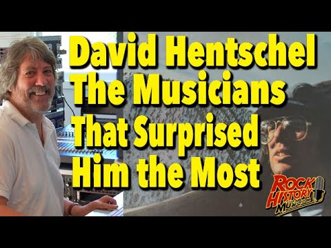 What Musicians Surprised Producer David Hentschel The Most - Fan Questions