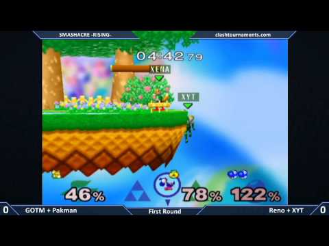 Smashacre Rising - Reno + XYT vs GOTM + Pakman - SSBM
