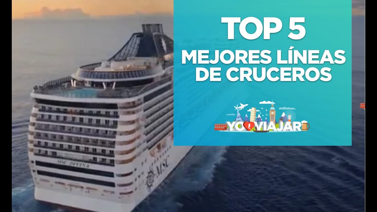 TOP 5: Mejores líneas de cruceros