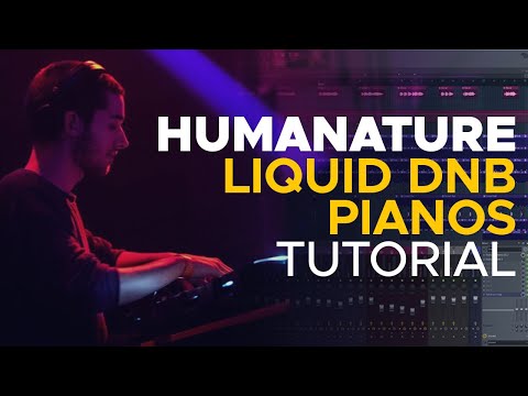 Video: writing and processing a liquid drum and bass piano chord progression with FL Keys in FL Studio