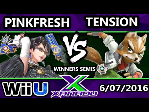 S@X 153 - Pinkfresh (Bayonetta) Vs. Tension (Fox) SSB4 Winners Semis - Smash Wii U - Smash 4