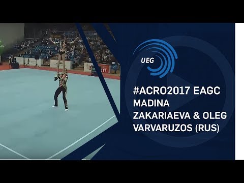 Madina ZAKARIAEVA & Oleg VARVARUZOS (RUS) - 2017 European Silver Medallists 12 - 18 mixed pair