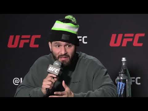 Jorge Masvidal plays audio recording of Colby Covington saying "Jorge is my best friend"