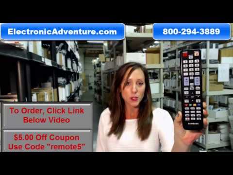 Original Samsung BN59-01043A TV Remote Control Coupon $5 Off-ElectronicAdventure.com