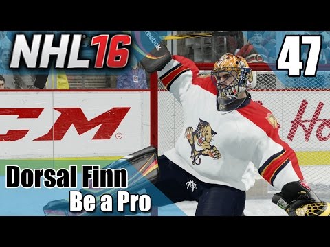 NHL 16 (PS4) Dorsal Finn (Goalie) Be a Pro | EP47 | LAST GAME AS A PANTHER?