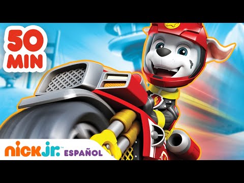 Paw Patrol, Patrulla de cachorros | ¡50 MIN de los mejores rescates de los cachorros! | Nick Jr.