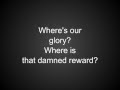 Unsung Glory -- Broadway Karkat Lyrics 